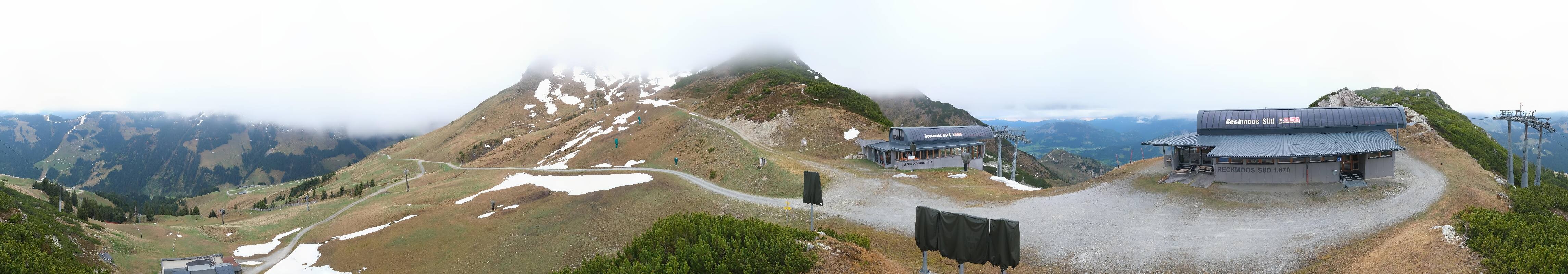 Archiv Foto Webcam Bergstation des Reckmoos-Sessellifts