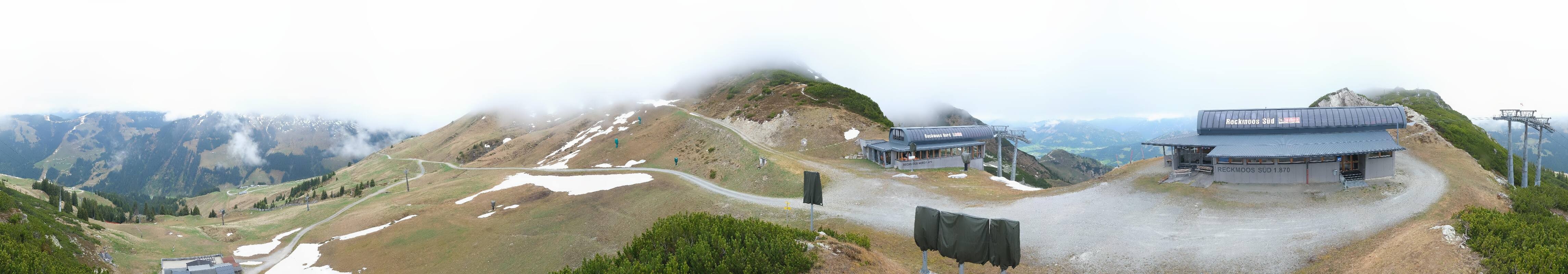 Archiv Foto Webcam Bergstation des Reckmoos-Sessellifts