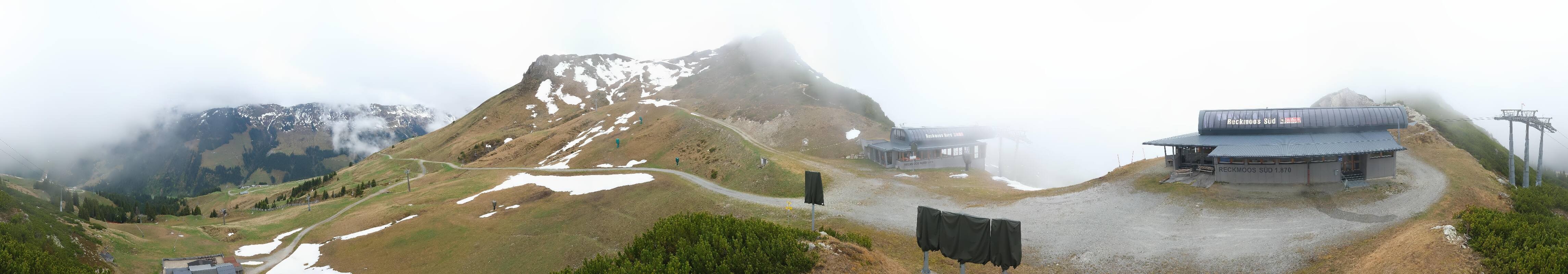 Archiv Foto Webcam Bergstation des Reckmoos-Sessellifts