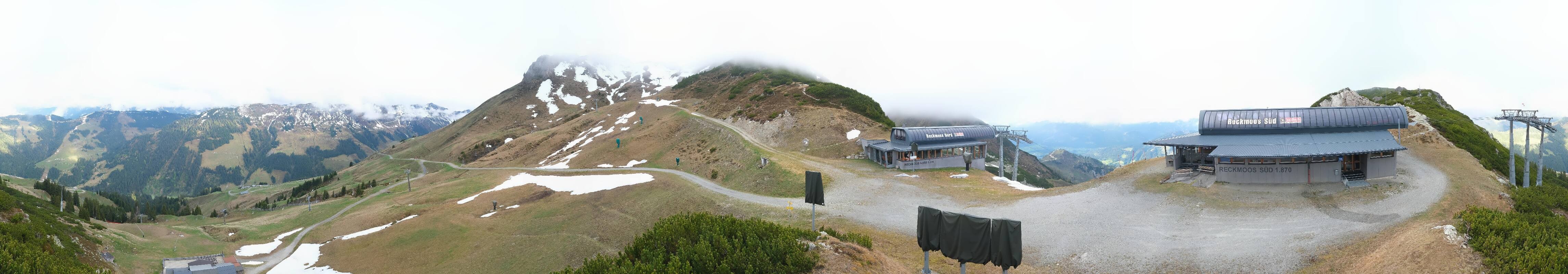 Archiv Foto Webcam Bergstation des Reckmoos-Sessellifts