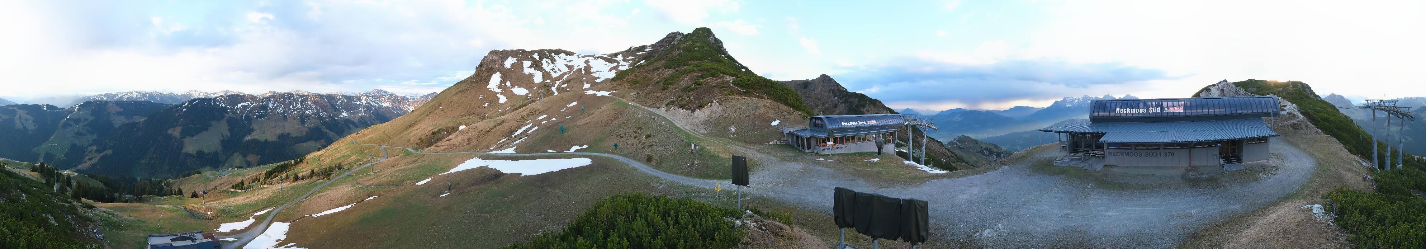 Archiv Foto Webcam Bergstation des Reckmoos-Sessellifts