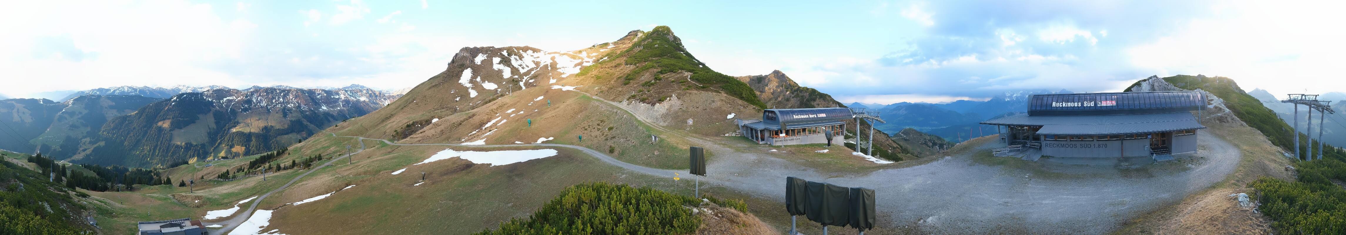 Archiv Foto Webcam Bergstation des Reckmoos-Sessellifts