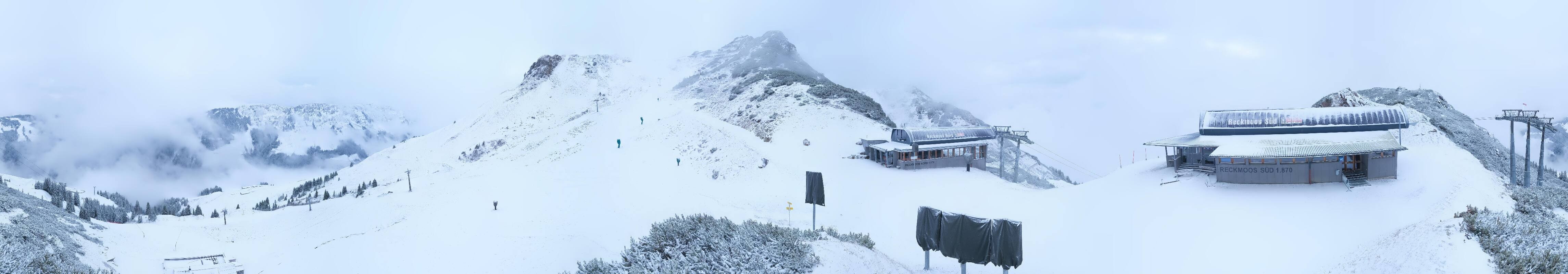 Archiv Foto Webcam Bergstation des Reckmoos-Sessellifts