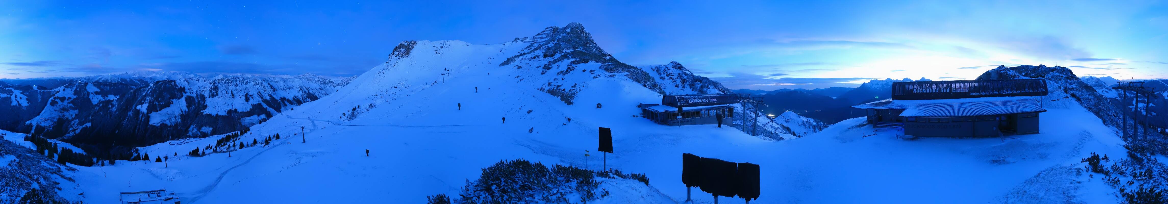 Archiv Foto Webcam Bergstation des Reckmoos-Sessellifts