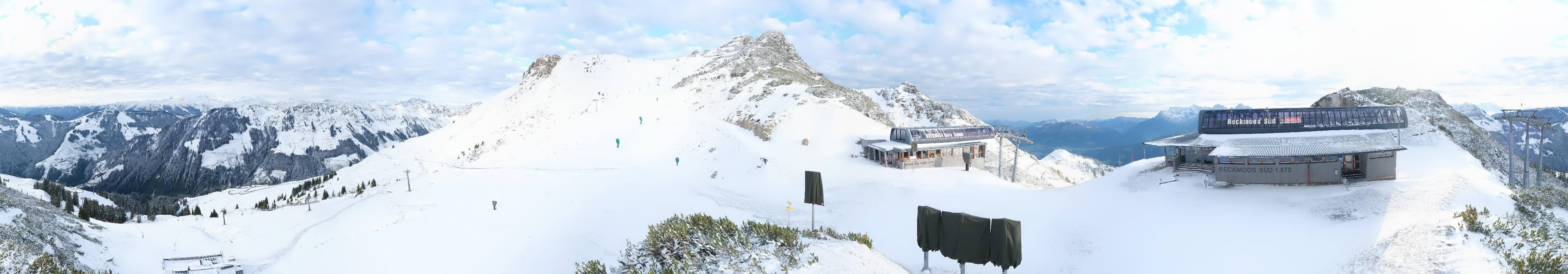 Archiv Foto Webcam Bergstation des Reckmoos-Sessellifts