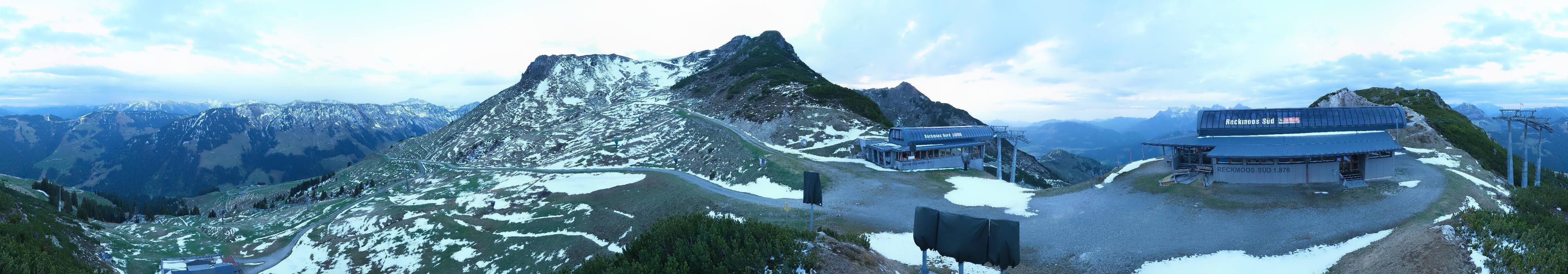Archiv Foto Webcam Bergstation des Reckmoos-Sessellifts