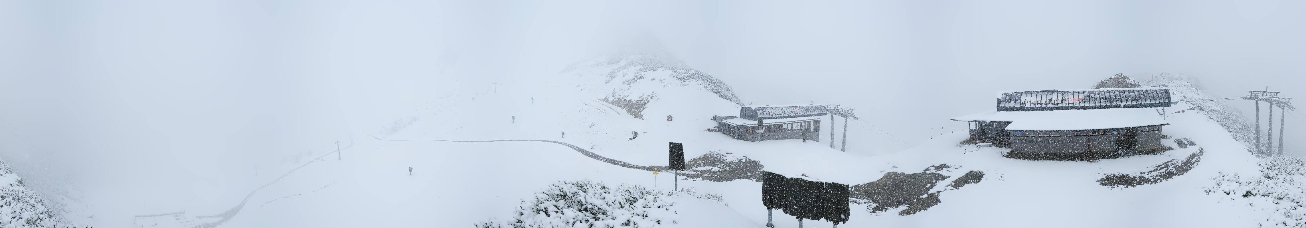Archiv Foto Webcam Bergstation des Reckmoos-Sessellifts