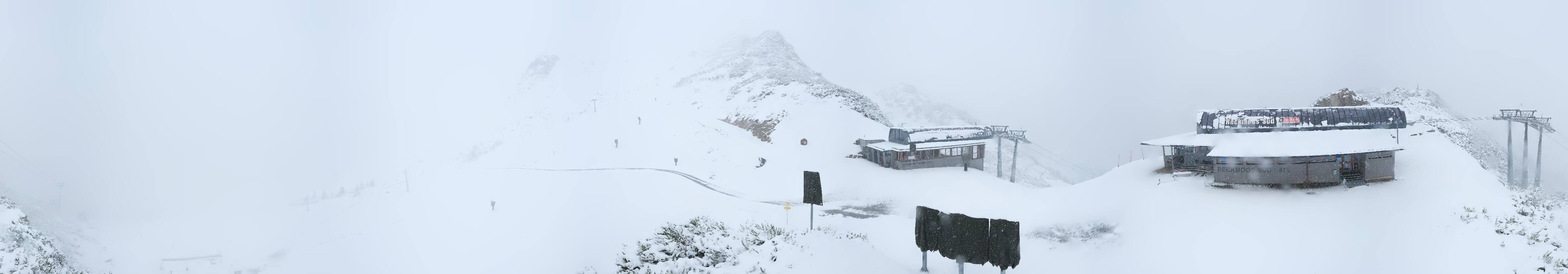 Archiv Foto Webcam Bergstation des Reckmoos-Sessellifts