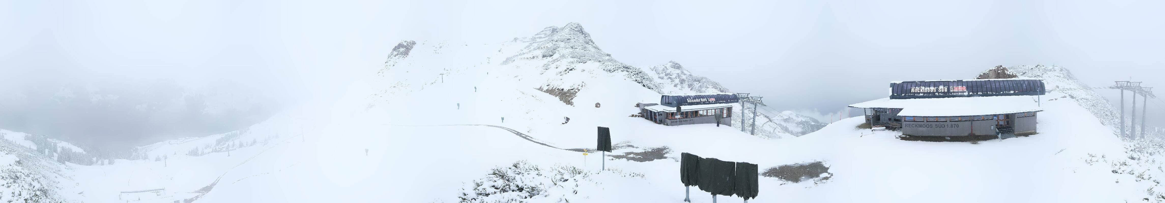 Archiv Foto Webcam Bergstation des Reckmoos-Sessellifts