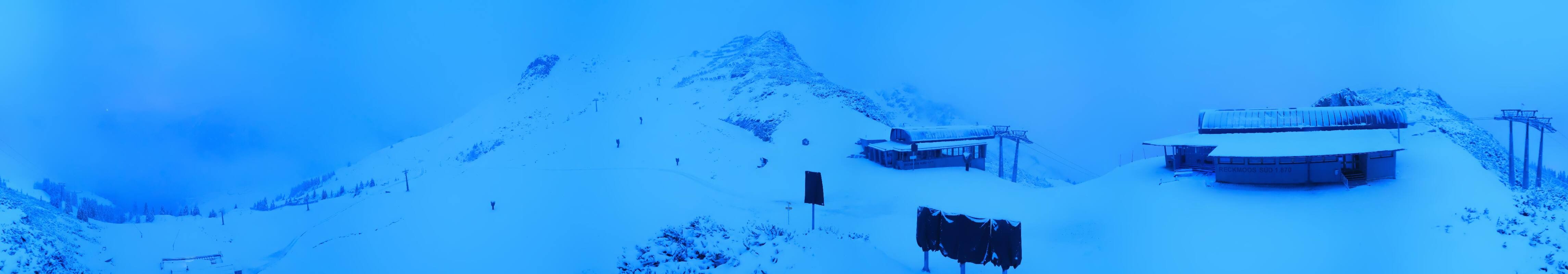 Archived image Webcam Top station Reckmoos lift
