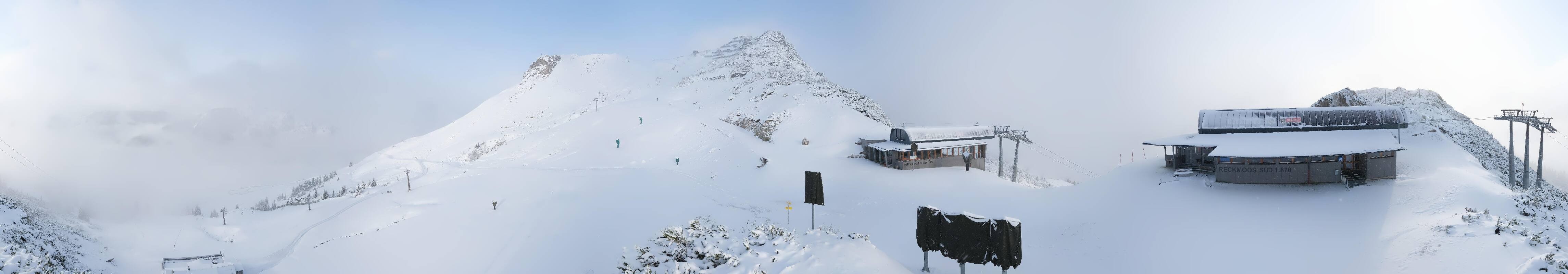 Archived image Webcam Top station Reckmoos lift