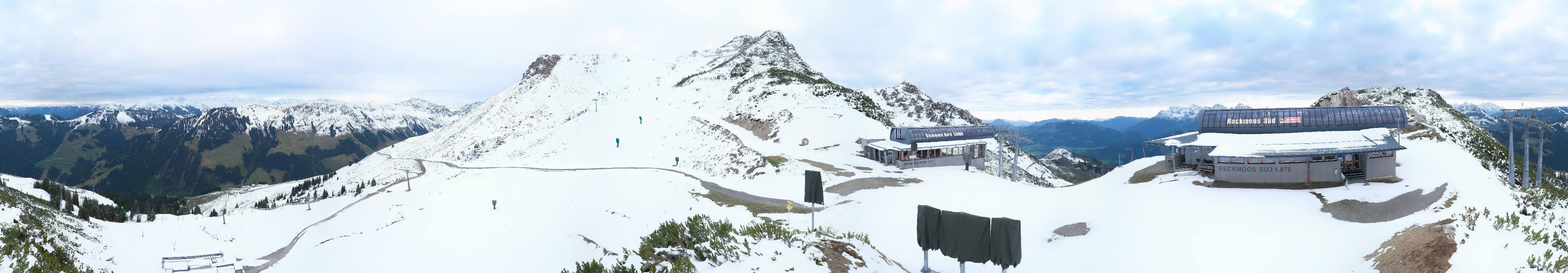 Archiv Foto Webcam Bergstation des Reckmoos-Sessellifts