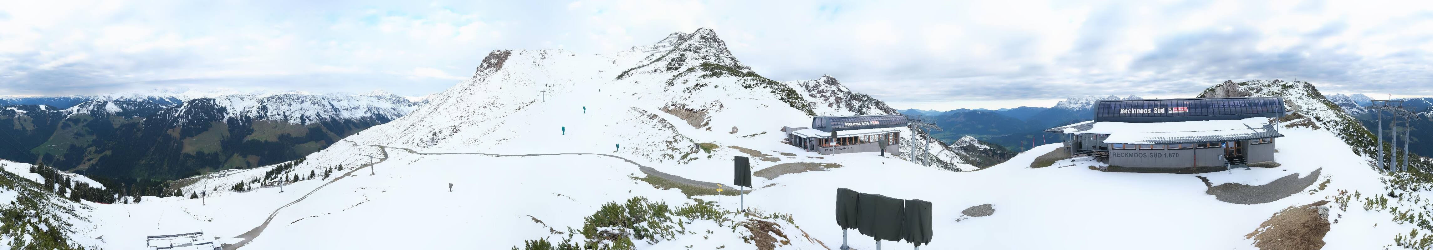 Archiv Foto Webcam Bergstation des Reckmoos-Sessellifts