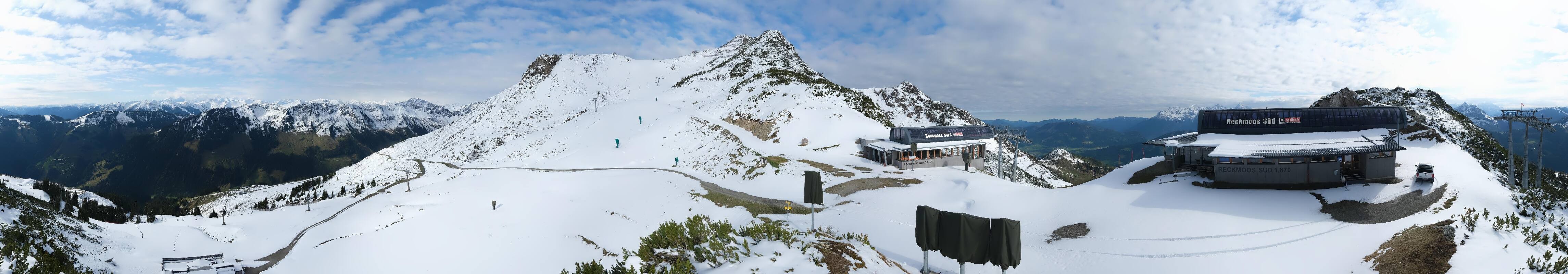 Archiv Foto Webcam Bergstation des Reckmoos-Sessellifts