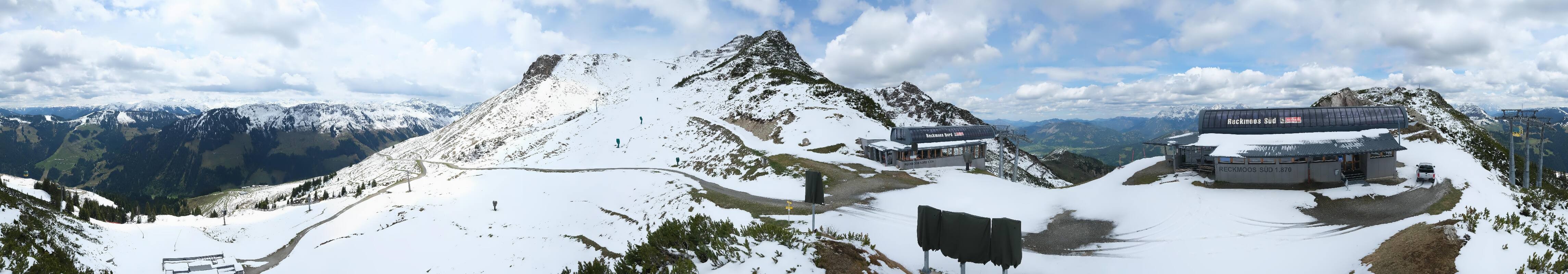 Archiv Foto Webcam Bergstation des Reckmoos-Sessellifts