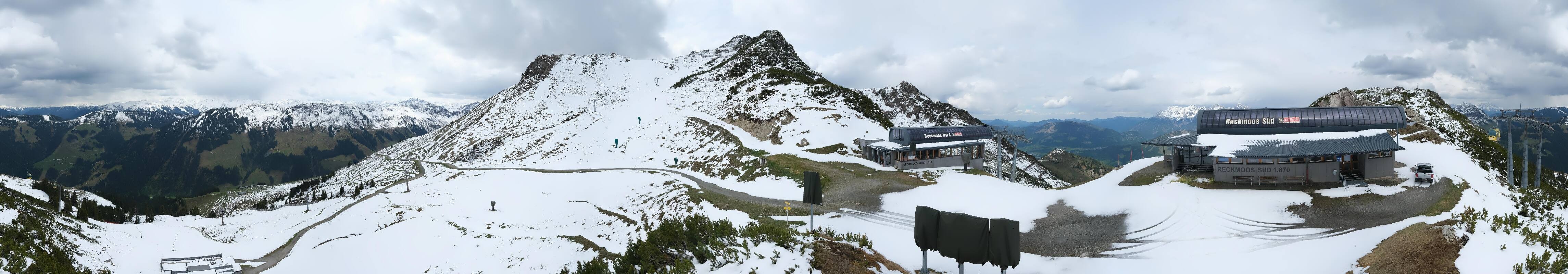 Archiv Foto Webcam Bergstation des Reckmoos-Sessellifts