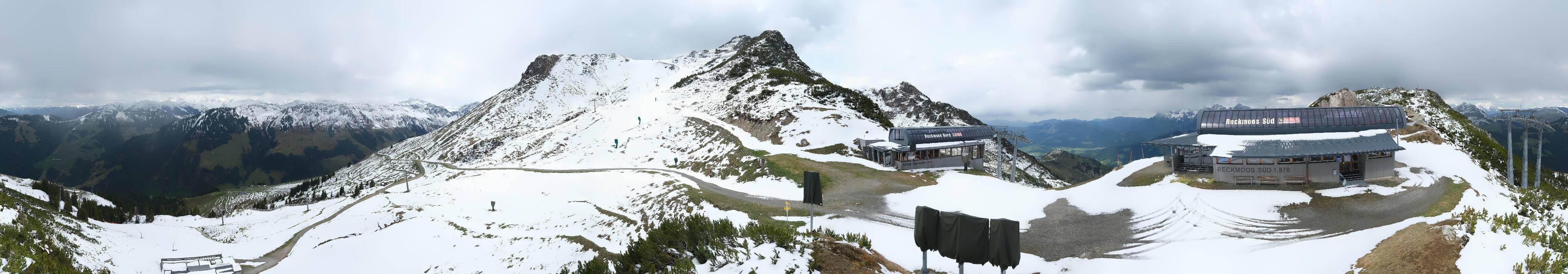 Archived image Webcam Top station Reckmoos lift