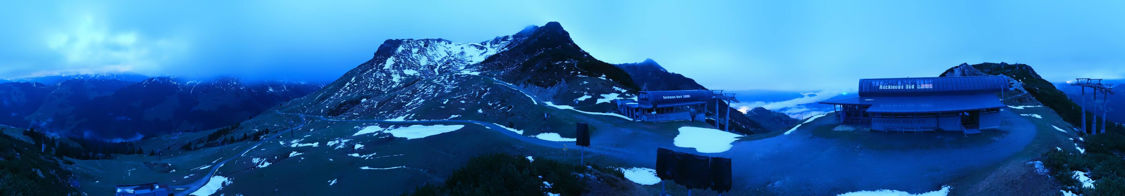 Archiv Foto Webcam Bergstation des Reckmoos-Sessellifts