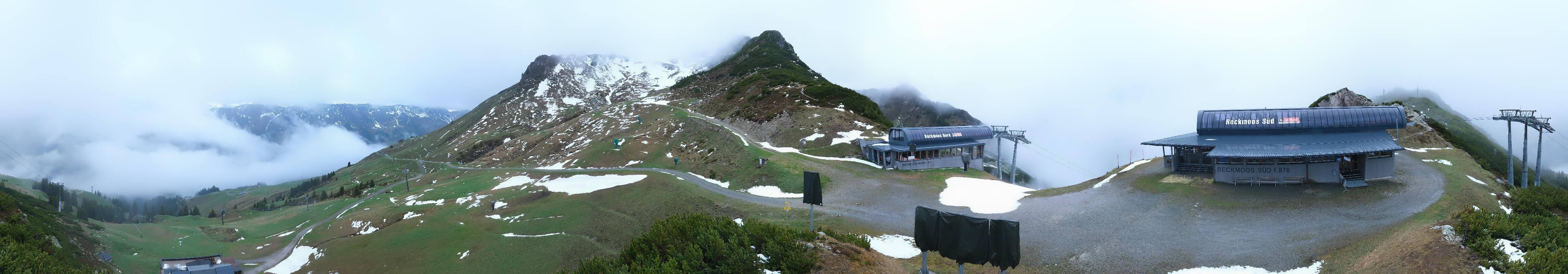 Archiv Foto Webcam Bergstation des Reckmoos-Sessellifts