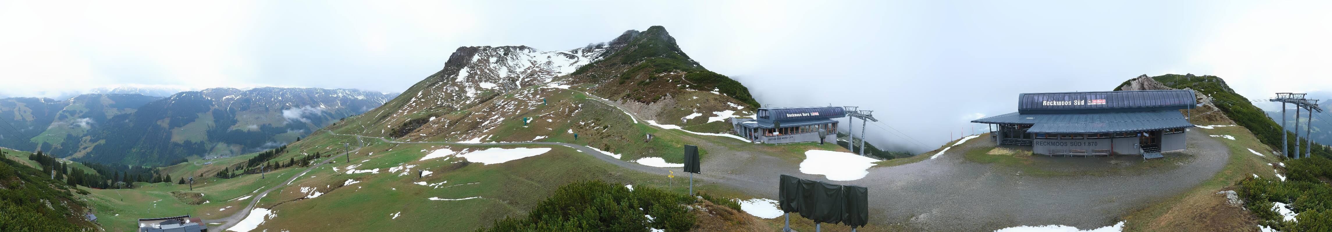 Archiv Foto Webcam Bergstation des Reckmoos-Sessellifts