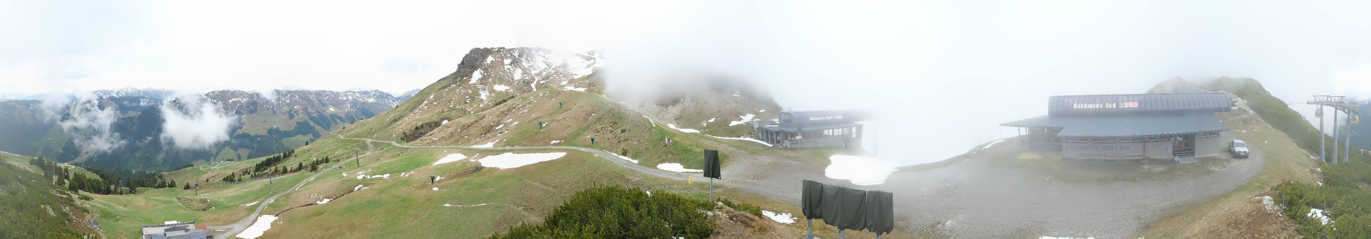 Archiv Foto Webcam Bergstation des Reckmoos-Sessellifts