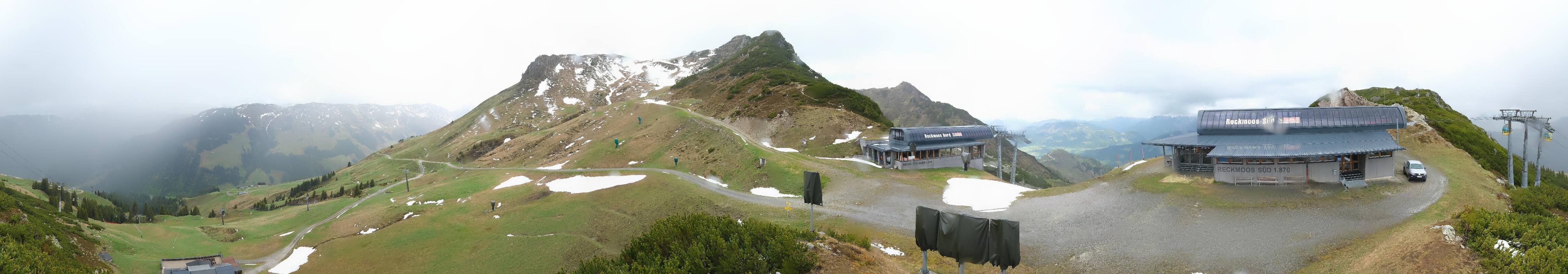 Archiv Foto Webcam Bergstation des Reckmoos-Sessellifts