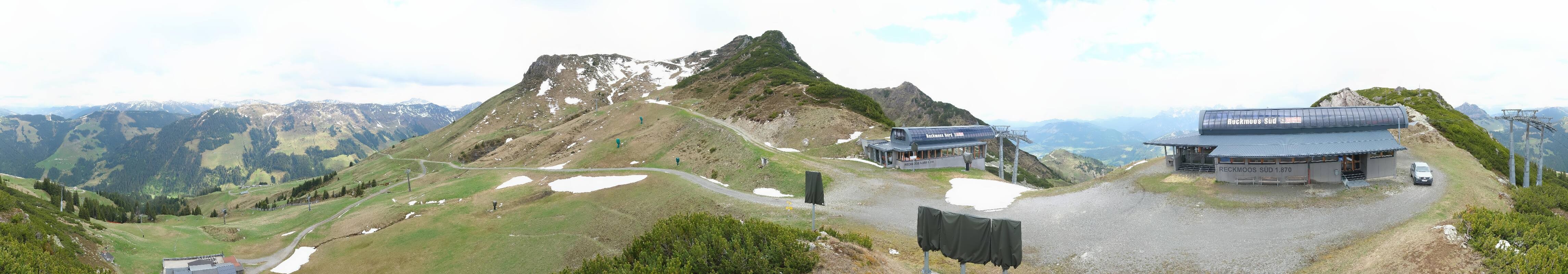 Archiv Foto Webcam Bergstation des Reckmoos-Sessellifts
