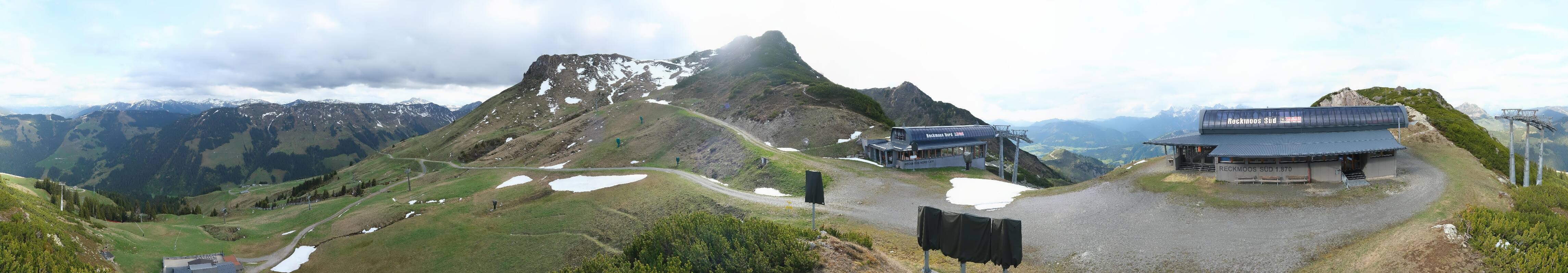 Archiv Foto Webcam Bergstation des Reckmoos-Sessellifts