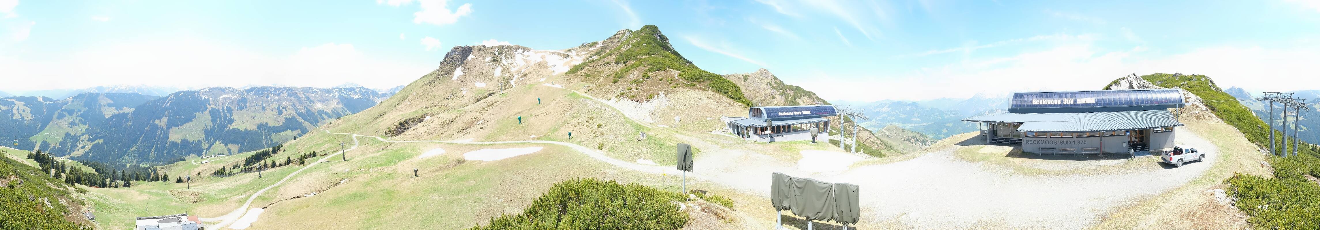 Archiv Foto Webcam Bergstation des Reckmoos-Sessellifts