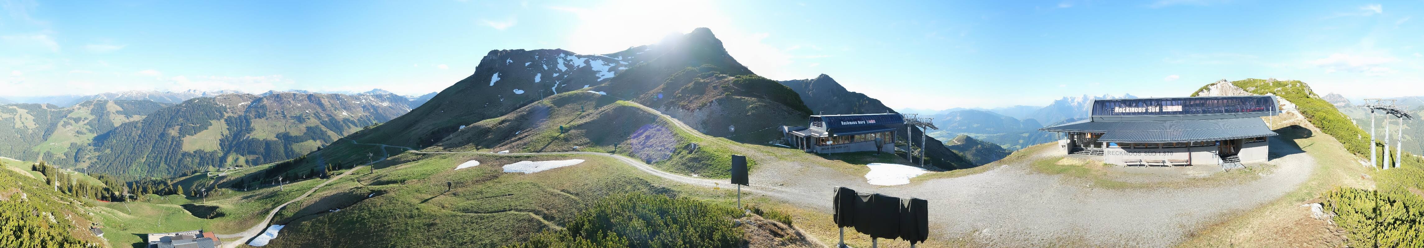 Archiv Foto Webcam Bergstation des Reckmoos-Sessellifts