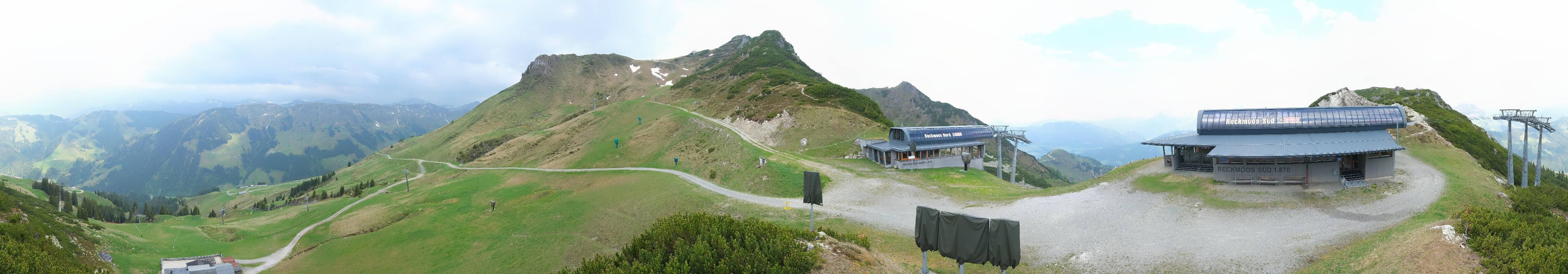 Archiv Foto Webcam Bergstation des Reckmoos-Sessellifts