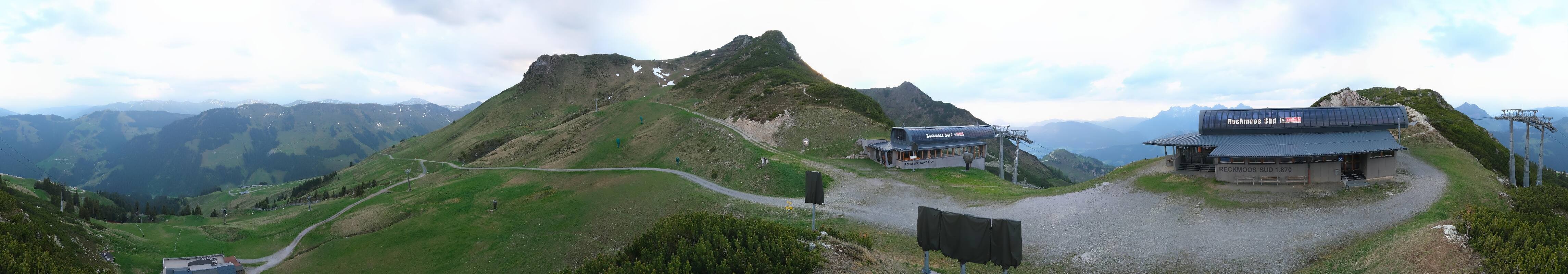 Archiv Foto Webcam Bergstation des Reckmoos-Sessellifts