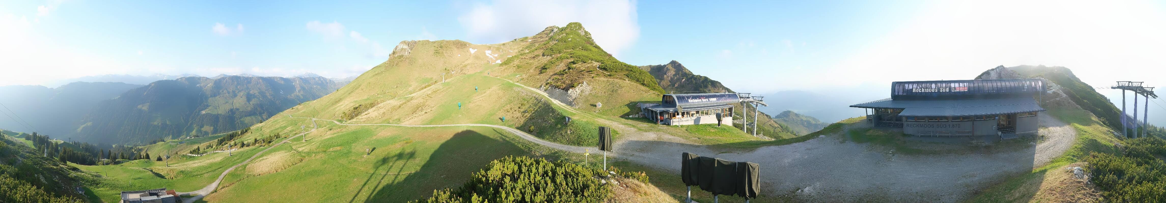 Archiv Foto Webcam Bergstation des Reckmoos-Sessellifts