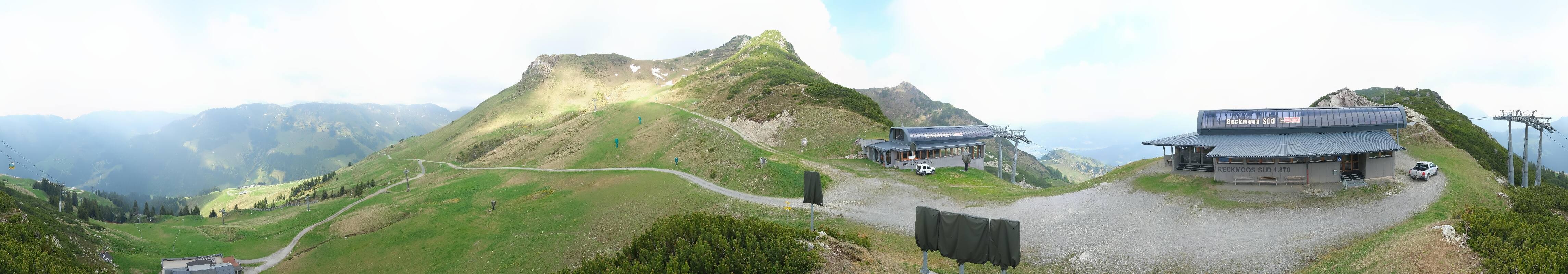 Archiv Foto Webcam Bergstation des Reckmoos-Sessellifts