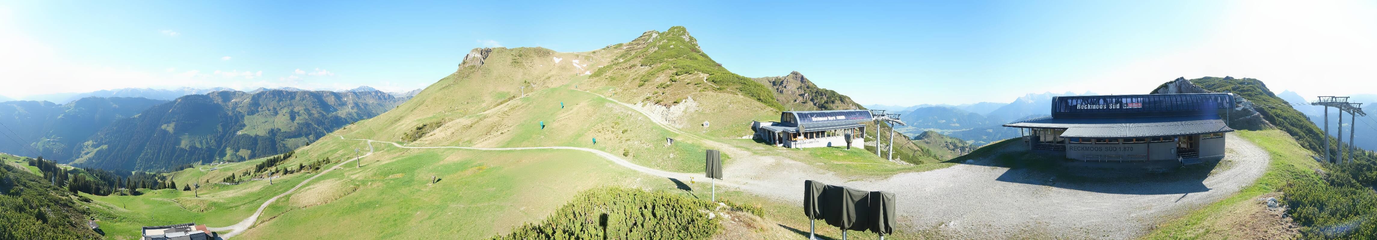 Archiv Foto Webcam Bergstation des Reckmoos-Sessellifts