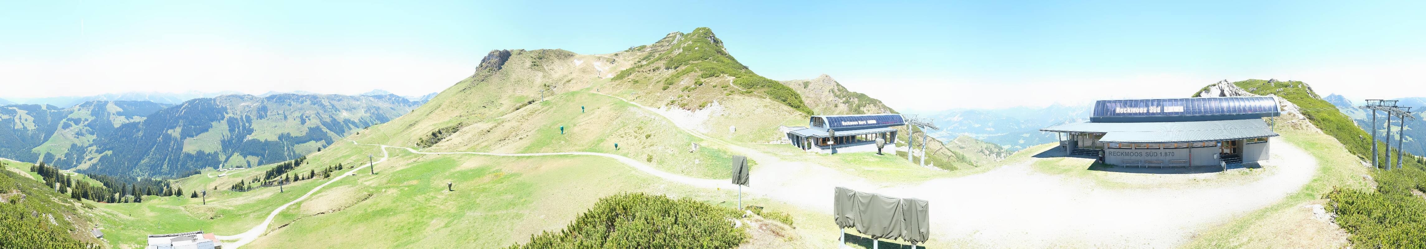 Archiv Foto Webcam Bergstation des Reckmoos-Sessellifts