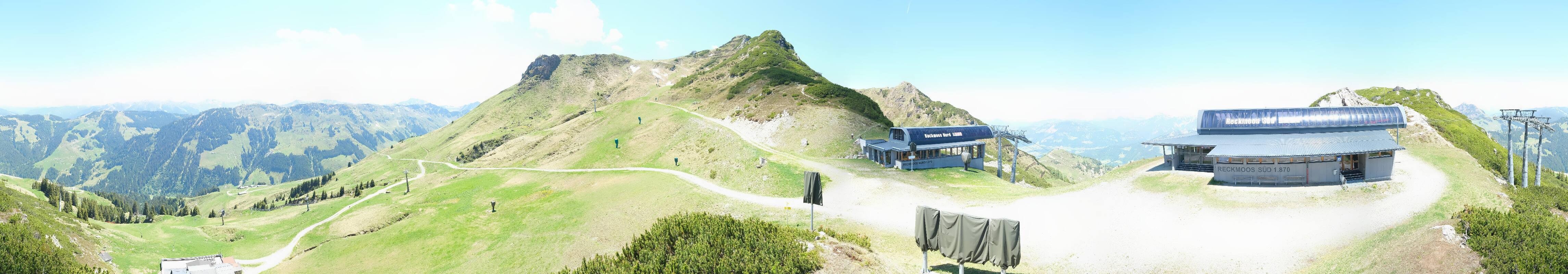 Archiv Foto Webcam Bergstation des Reckmoos-Sessellifts