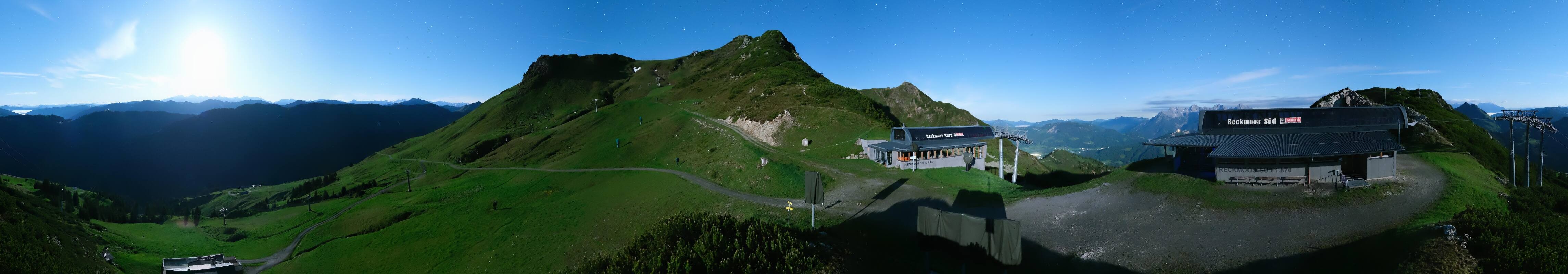 Archiv Foto Webcam Bergstation des Reckmoos-Sessellifts