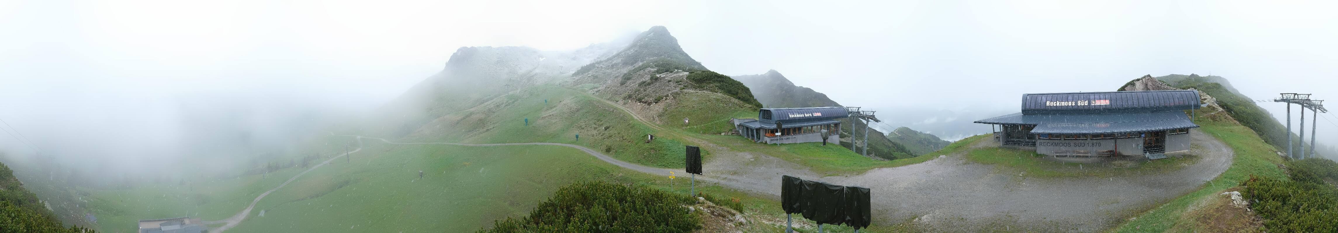Archiv Foto Webcam Bergstation des Reckmoos-Sessellifts