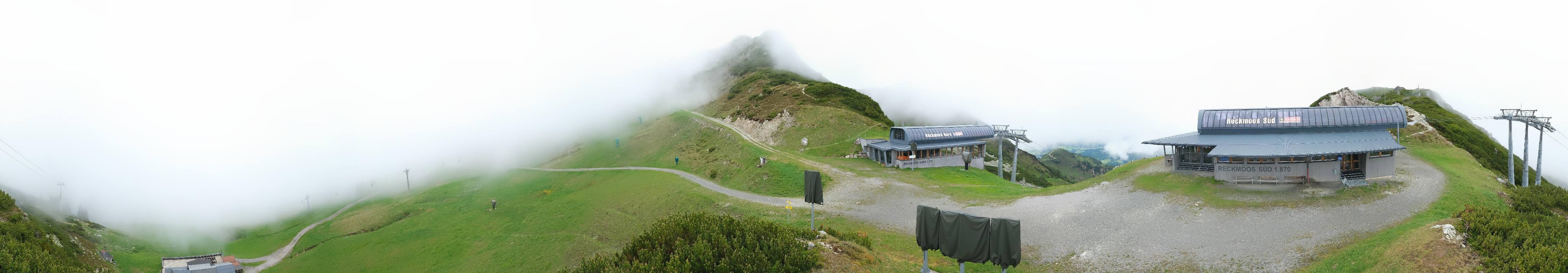 Archiv Foto Webcam Bergstation des Reckmoos-Sessellifts