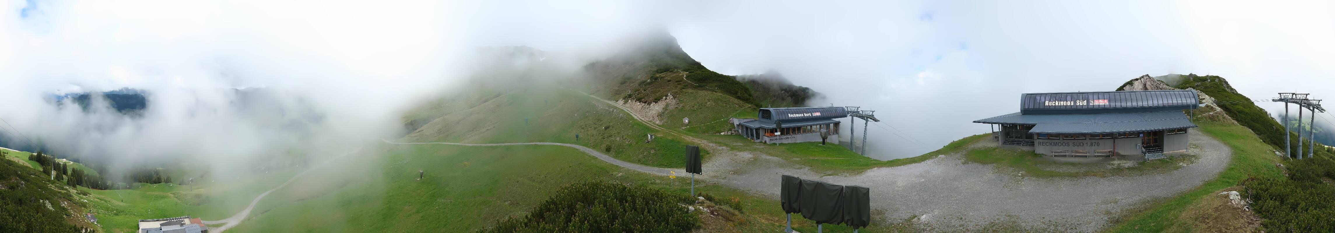 Archiv Foto Webcam Bergstation des Reckmoos-Sessellifts