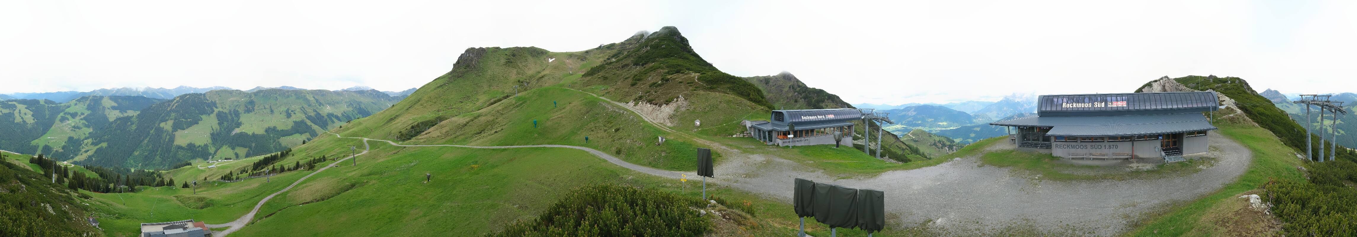 Archiv Foto Webcam Bergstation des Reckmoos-Sessellifts
