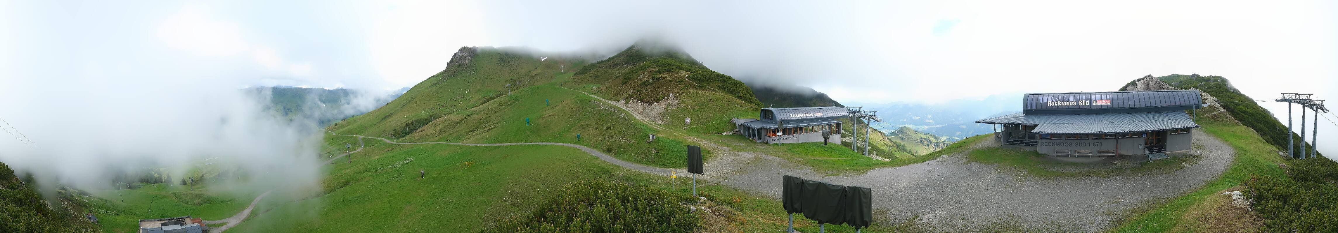 Archiv Foto Webcam Bergstation des Reckmoos-Sessellifts