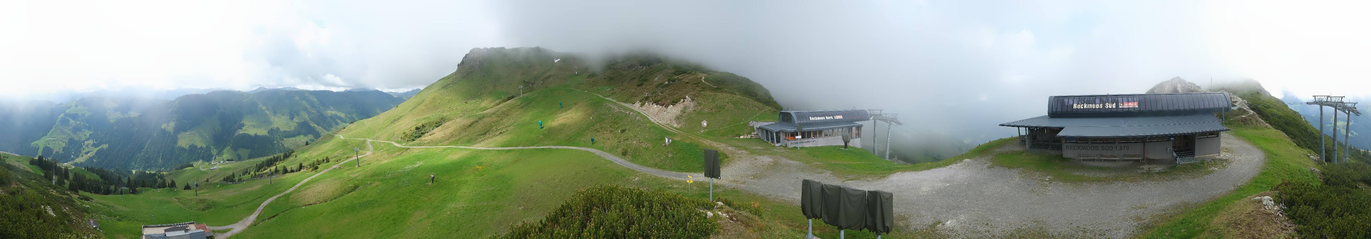 Archiv Foto Webcam Bergstation des Reckmoos-Sessellifts