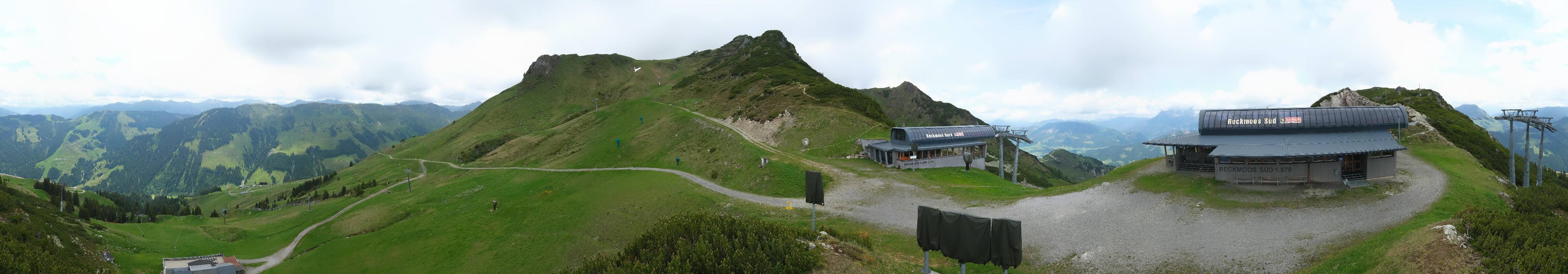 Archiv Foto Webcam Bergstation des Reckmoos-Sessellifts