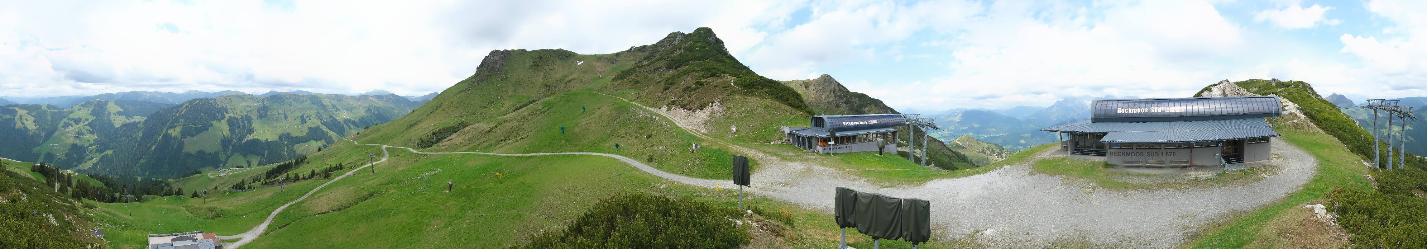 Archiv Foto Webcam Bergstation des Reckmoos-Sessellifts