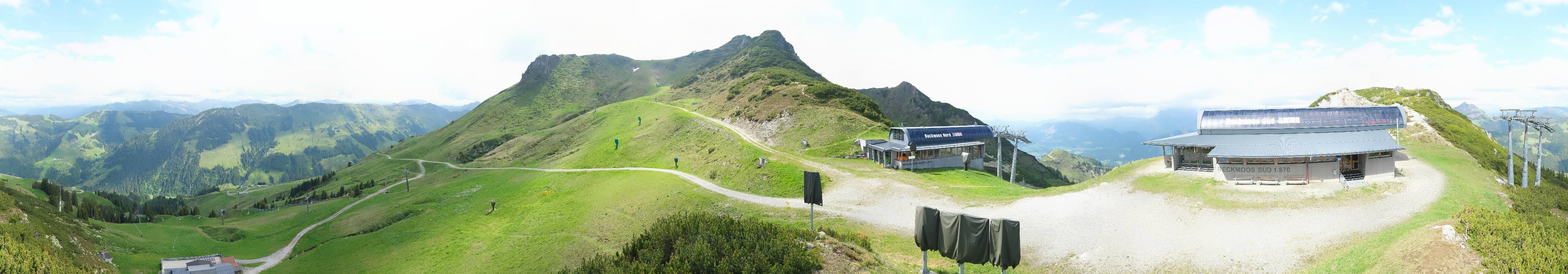 Archiv Foto Webcam Bergstation des Reckmoos-Sessellifts