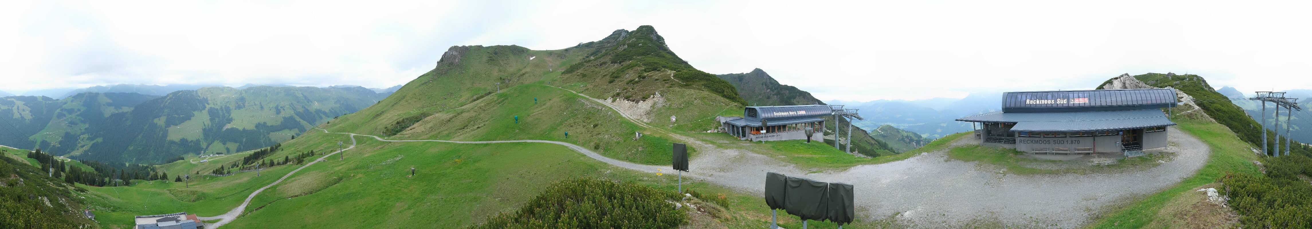 Archiv Foto Webcam Bergstation des Reckmoos-Sessellifts