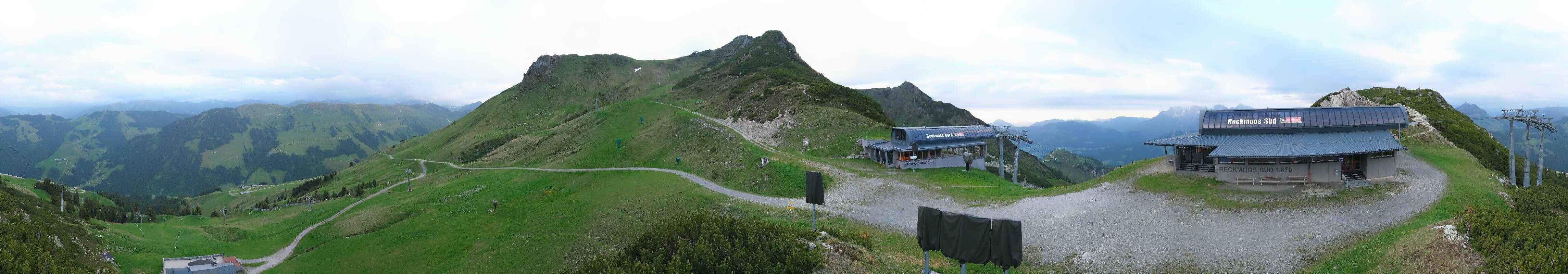 Archiv Foto Webcam Bergstation des Reckmoos-Sessellifts