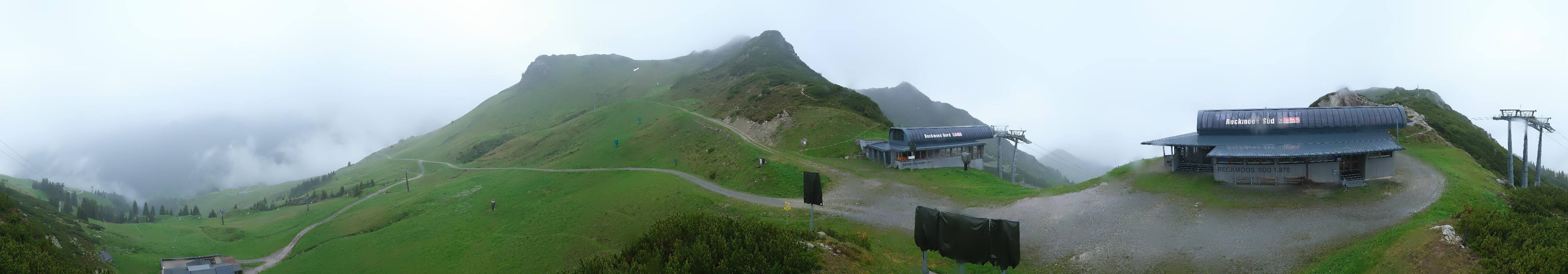 Archiv Foto Webcam Bergstation des Reckmoos-Sessellifts